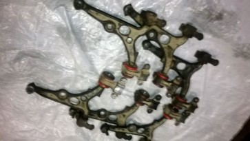 Восстановление передних рычагов подвески Fiat Ulysse